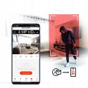 OBROTOWA KAMERA ZEWNĘTRZNA WIFI IP 4MPx WQHD AUDIO ŚLEDZENIE 4xZOOM TUYA