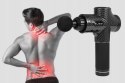 PISTOLET DO MASAŻU PLECÓW CIAŁA STÓP MASAŻER MASSAGE GUN PRO 10 KOŃCÓWEK