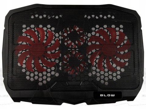 PODSTAWKA PODKŁADKA CHŁODZĄCA POD LAPTOPA 12-17" STABILNA GAMINGOWA DUŻA