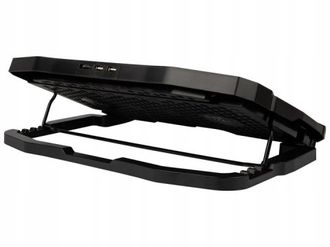 PODSTAWKA PODKŁADKA CHŁODZĄCA POD LAPTOPA 12-17" STABILNA GAMINGOWA DUŻA