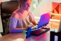 PODSTAWKA PODKŁADKA CHŁODZĄCA REGULOWANA 9-17'' LED RGB 2x USB POD LAPTOPA