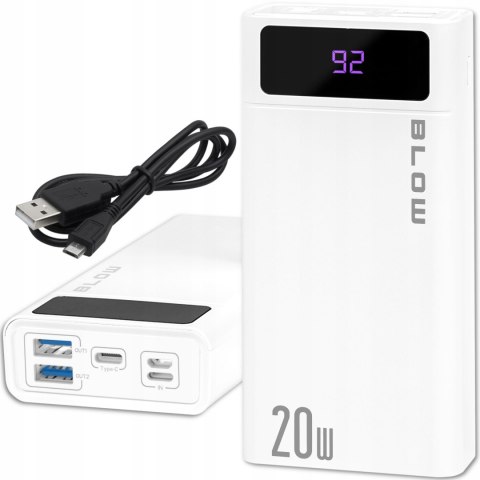 POWERBANK 20000 mAh 22,5W POWER BANK QC PD USB-C SZYBKI BEZPIECZNY POJEMNY