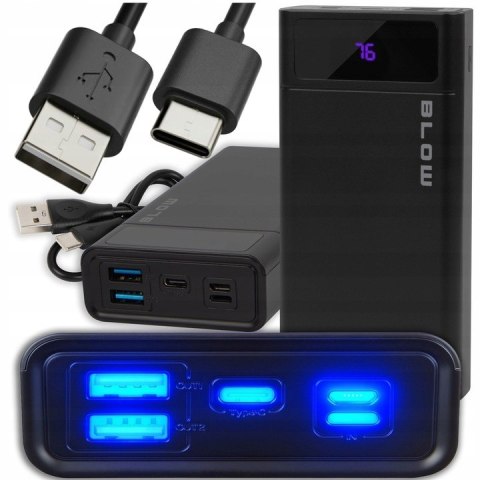 POWERBANK 20000 mAh 22,5W POWER BANK QC PD USB-C SZYBKI BEZPIECZNY POJEMNY