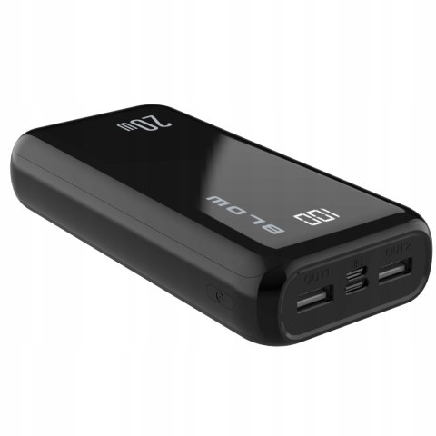 POWERBANK 20000 mAh 22,5W QC PD USB C USB POWER BANK SZYBKI MOCNY PODRÓŻNY