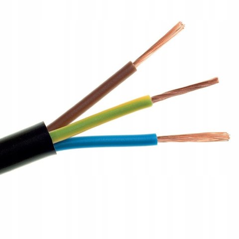 PRZEDŁUŻACZ LISTWA ZASILAJĄCA WŁĄCZNIK 3x USB 5 GNIAZD 5m UZIEMIENIE CZARNY