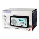 RADIO KUCHENNE BLUETOOTH PRZENOŚNE RETRO LCD ANTENA FM USB SD ZEGAR BUDZIK