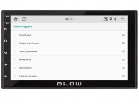 RADIO SAMOCHODOWE ANDROID 12 BLUETOOTH CARPLAY ANDROID AUTO MIRROR LINK