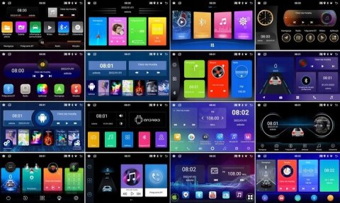 RADIO SAMOCHODOWE ANDROID 12 BLUETOOTH CARPLAY ANDROID AUTO MIRROR LINK