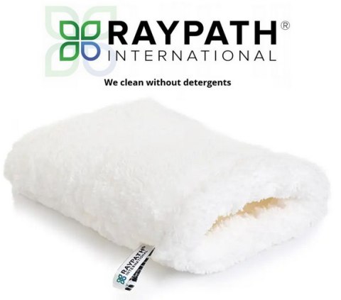 RAYPATH BIAŁA RĘKAWICA Z NANOSREBREM CZYSZCZĄCA NA MOKRO ROZ. S EKOLOGICZNA