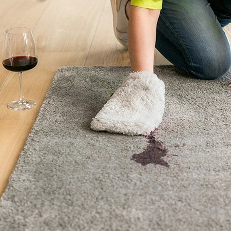 RAYPATH BIAŁA RĘKAWICA Z NANOSREBREM NOVA ROZ. M DO TAPICERKI DYWANÓW KANAP