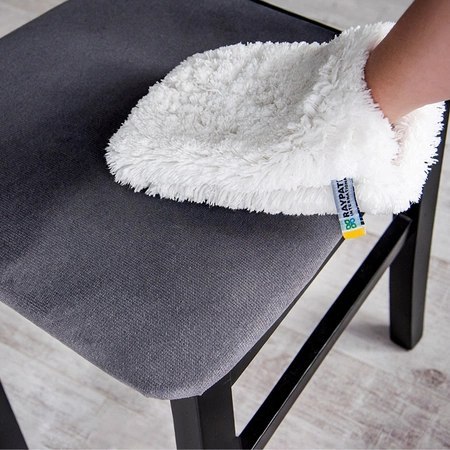 RAYPATH BIAŁA RĘKAWICA Z NANOSREBREM NOVA ROZ. M DO TAPICERKI DYWANÓW KANAP