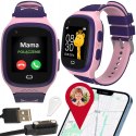 SMARTWATCH ZEGAREK DLA DZIECI SIM TELEFON WIDEOROZMOWY GPS SMS GRY MUZYKA
