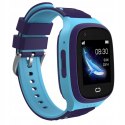 SMARTWATCH ZEGAREK DLA DZIECI SIM TELEFON WIDEOROZMOWY GPS SMS NIEBIESKI