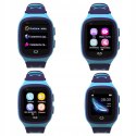 SMARTWATCH ZEGAREK DLA DZIECI SIM TELEFON WIDEOROZMOWY GPS SMS NIEBIESKI