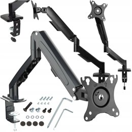 SOLIDNY REGULOWANY BIURKOWY UCHWYT NA MONITOR 10-32' CALI WIESZAK VESA 9KG