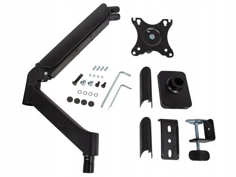 SOLIDNY REGULOWANY BIURKOWY UCHWYT NA MONITOR 10-32' CALI WIESZAK VESA 9KG