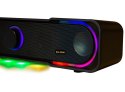 SOUNDBAR GŁOŚNIKI KOMPUTEROWE 2.0 DO KOMPUTERA LAPTOPA AUX LED USB