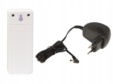 STACJA POGODY BEZPRZEWODOWA POGODOWA TERMOMETR HIGROMETR BAROMETR ZEGAR LED