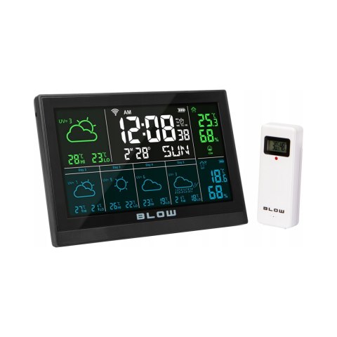 STACJA POGODY BEZPRZEWODOWA WIFI TUYA POGODOWA METEO TERMOMETR HIGROMETR