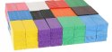 Drewniane Kolorowe Klocki Układanka Domino Duży Zestaw 1080el. Jakość