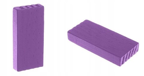 Drewniane Kolorowe Klocki Układanka Domino Duży Zestaw 1080el. Jakość