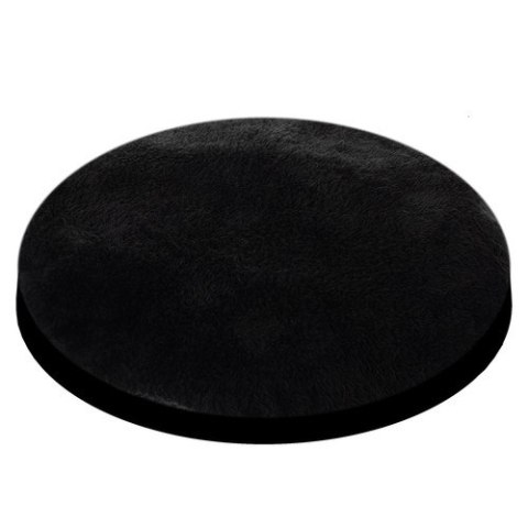 Legowisko Domek dla Kota Budka Pluszowa na Zimę Czarne 36 x 33 cm