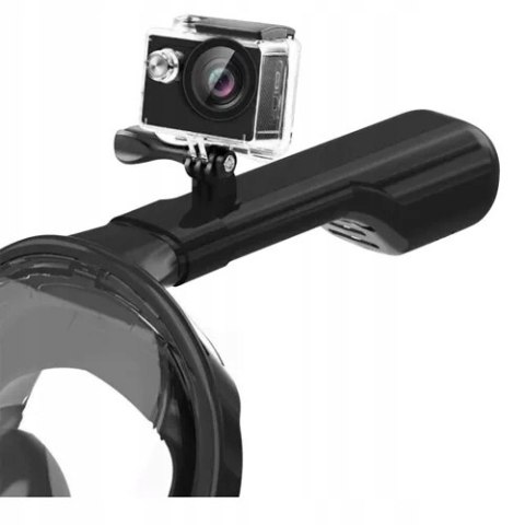 Maska do Nurkowania Pełnotwarzowa S / M Składana do Pływania Snorkelingu