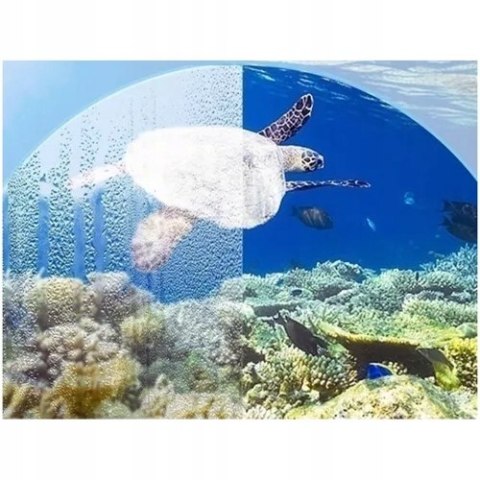 Maska do Nurkowania Pełnotwarzowa S / M Składana do Pływania Snorkelingu