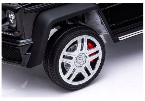 Mercedes Maybach G650 2x45W 12V Ekoskóra Piankowe Koła Czarny Lakier Mercedes Maybach G650 2x45W 12V Ekoskóra Piankowe Koła Czarny Lakier