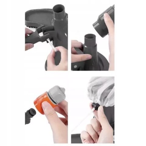 Odkurzacz do Dna Basenu do Oczek Wodnych Napęd Wodny