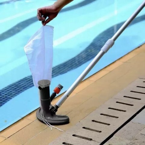 Odkurzacz do Dna Basenu do Oczek Wodnych Napęd Wodny