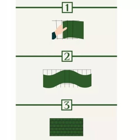 Osłona Taśma Ogrodzeniowa na Ogrodzenie Płot Antracyt 19cmx35m 630g 25 Klip