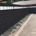 Osłona Taśma Ogrodzeniowa na Ogrodzenie Płot Czarna 19cmx35m 630g 25 Klip