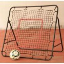 Rebounder Trenażer Bramka do Piłki Nożnej Rama Treningowa 100x100 cm