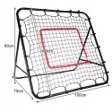 Rebounder Trenażer Bramka do Piłki Nożnej Rama Treningowa 100x100 cm