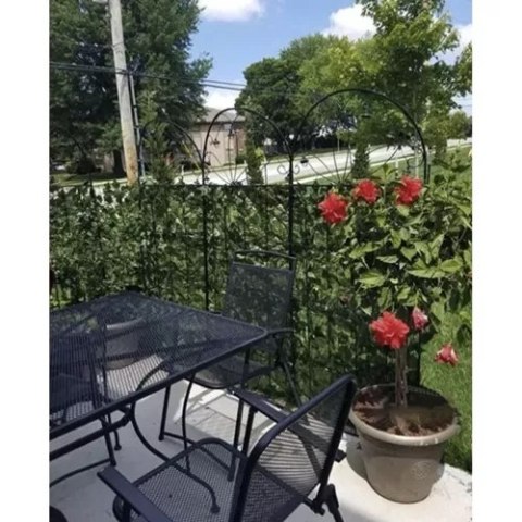 Sztuczny Żywopłot Rośliny Bluszcz Osłona na Balkon Ścianę Zielona Mata 3m Sztuczny Żywopłot Rośliny Bluszcz Osłona na Balkon Ścianę Zielona Mata 3m