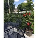 Sztuczny Żywopłot Rośliny Bluszcz Osłona na Balkon Ścianę Zielona Mata 3m