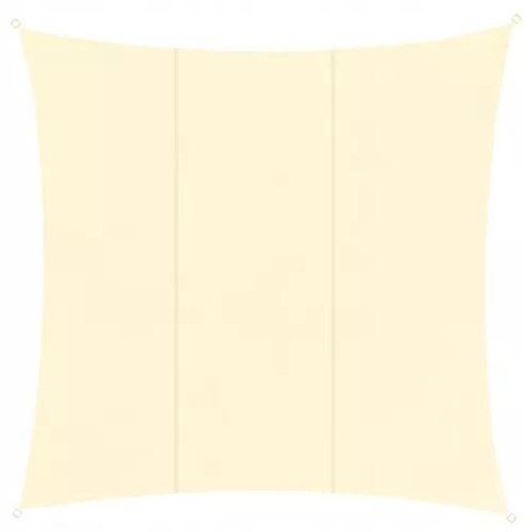 Zacieniacz Żagiel Przeciwsłoneczny Ogrodowy Wodoodporny 3,6x3,6 m Beż