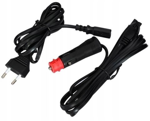 Lodówka Samochodowa Turystyczna 2w1 12V 220-240 V Przenośna Mini Biała